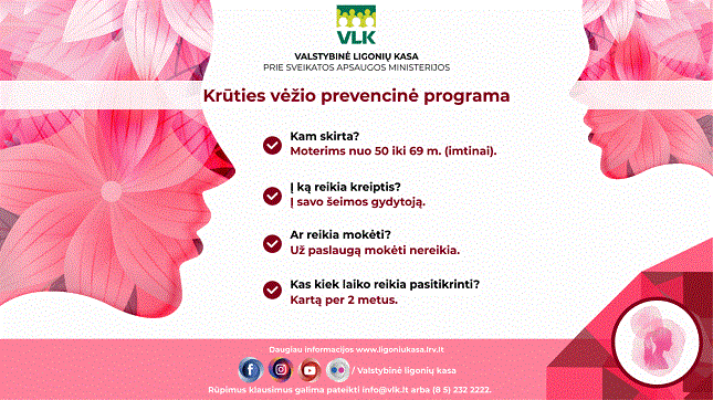 krūties vėžio prevencinė programa